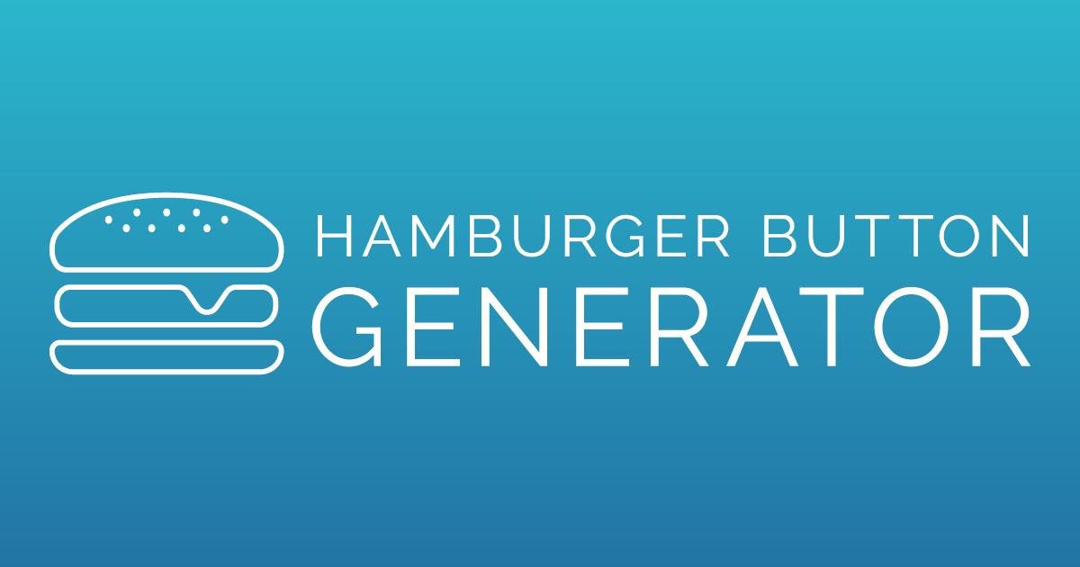 Hamburger Button Generatorのイメージ画像